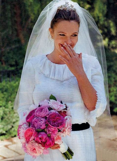 drew barrymore wedding